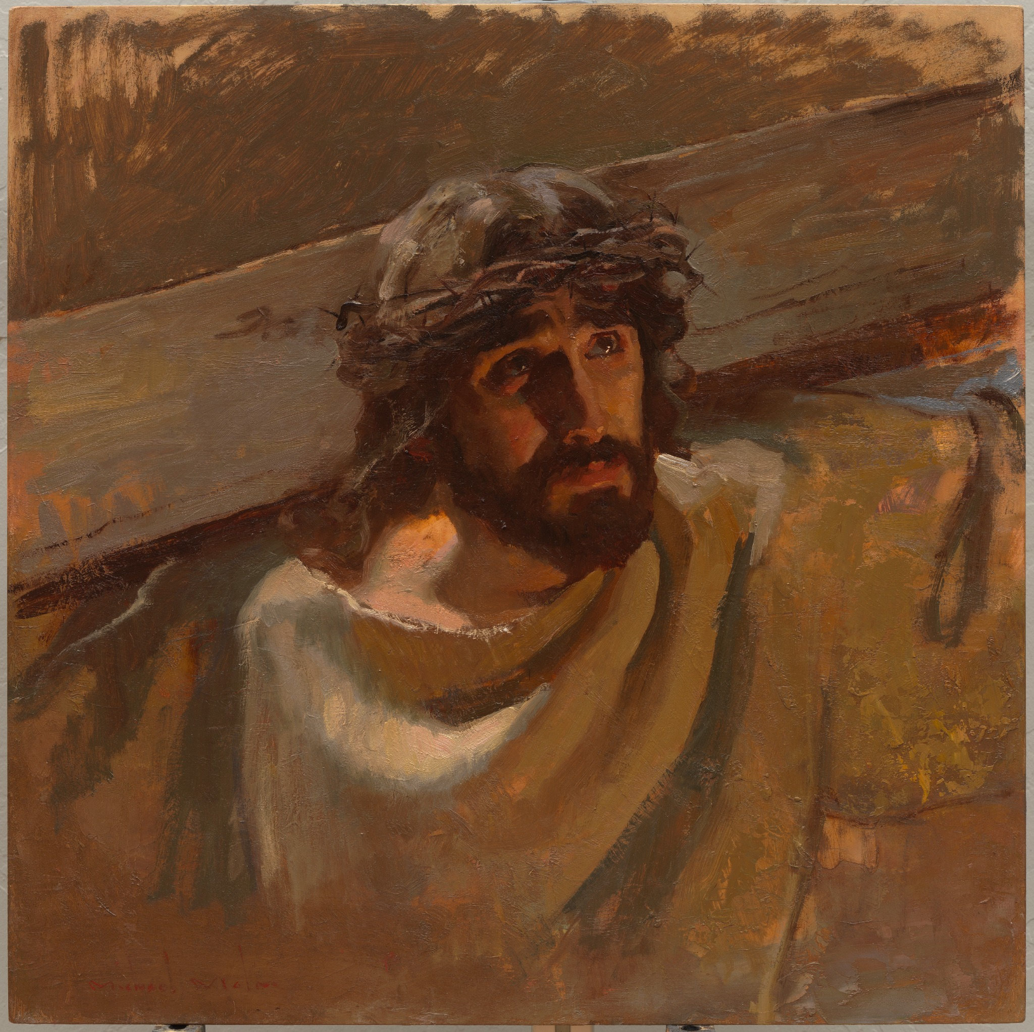 Christ carrying the cross